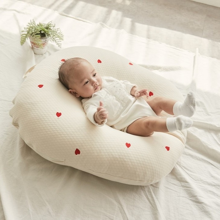 ロトトクッション　くま柄　チェリー柄 ROTOTO bebe ロトトクッション ロトト クッション メッシュ