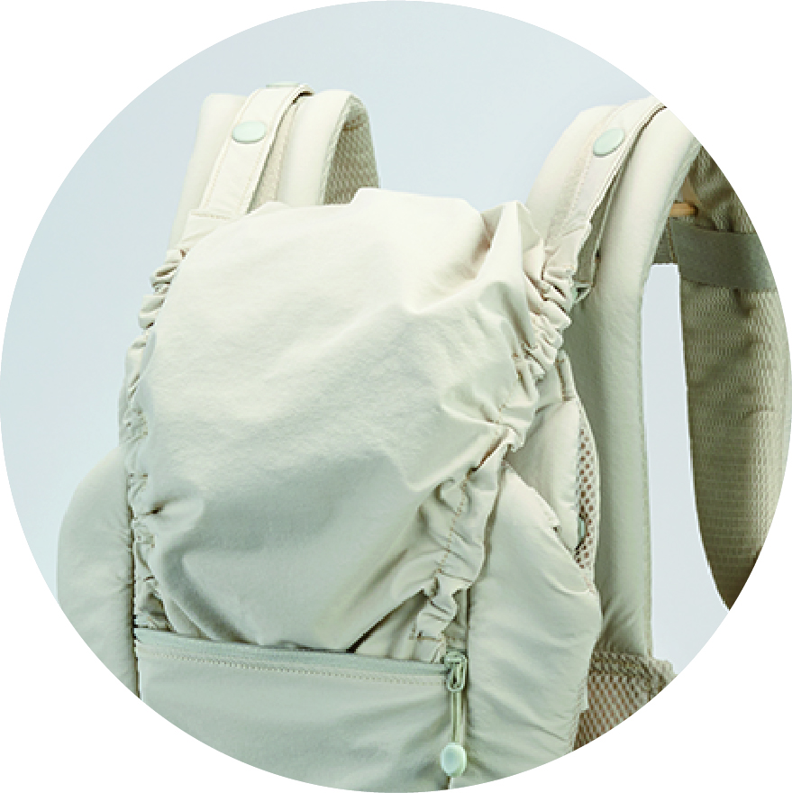 ベビーキャリアオン ピトレスク×ユナイテッドアローズ グリーンレーベル　抱っこ紐 BABY CARRIER ON ピトレスク × ユナイテッドアローズ グリーン