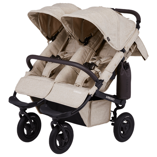 エアバギー　双子用ベビーカー　ココダブルフロムバース エアバギー AirBuggy ココ ダブルEX フロムバース リバーブルー