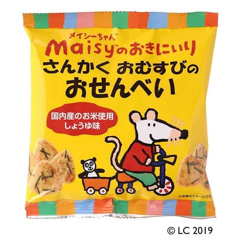 メイシーちゃん(TM)のおきにいり　さんかくおむすびのおせんべい35G
