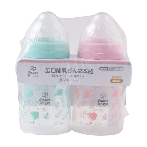 広口哺乳瓶2本組
