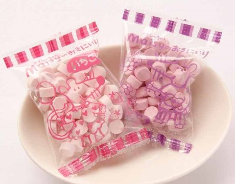 メイシーちゃん(TM)のおきにいり　いちごとぶどうのラムネ80G（20G×2×2種）