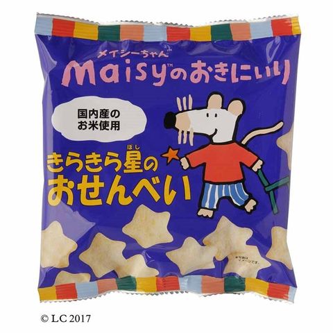 メイシ―ちゃん(TM)のおきにいり きらきら星のおせんべい40G