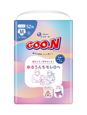 グーン ゆるうんちモレ0へ／長時間でもモレ0へ パンツ